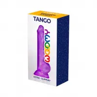 Фаллоимитатор Wooomy Tango, с присоской, длина 18 см, диаметр 3,2 см — Просмотреть изображение 2