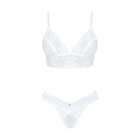 Еротичний комплект Obsessive Heavenlly 2-pcs set XS/S, бюстгальтер і танга — Переглянути зображення 3