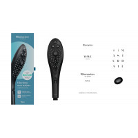 Насадка-стимулятор для душа 2в1 Womanizer Wave Black, массажер для интимных зон