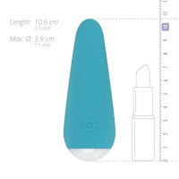 Мини-вибратор Cala Azul – Julia Mini Vibrator, очень нежный, 10 режимов