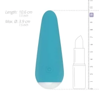 Мінівібратор Cala Azul – Julia Mini Vibrator, дуже ніжний, 10 режимів — Переглянути зображення 4