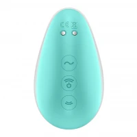 Вакуумний стимулятор з вібрацією Satisfyer Pixie Dust Mint/Pink — Просмотреть изображение 5