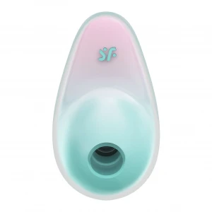 Вакуумный стимулятор с вибрацией Satisfyer Pixie Dust Mint/Pink