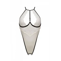 Боді з доступом Passion CHIKA BODY XXL/XXXL, cream — Переглянути зображення 3