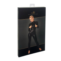 Комбинезон Noir Handmade F319 Caged, XXL, под латекс, длинный рукав, с доступом, кольцо на поясе — Просмотреть изображение 7