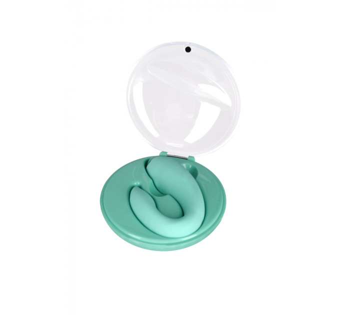 Вібратор для пар FairyGasm PleasureBerry green, зарядний кейс, пульт ДК