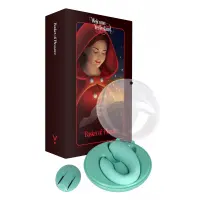 Вібратор для пар FairyGasm PleasureBerry green, зарядний кейс, пульт ДК — Переглянути зображення 8