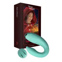 Вібратор для пар FairyGasm PleasureBerry green, зарядний кейс, пульт ДК — Переглянути зображення 1