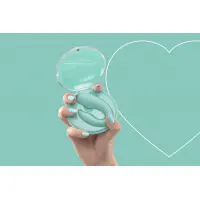 Вібратор для пар FairyGasm PleasureBerry green, зарядний кейс, пульт ДК — Переглянути зображення 9