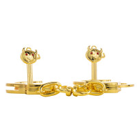 Наручники LOCKINK Pretty-sub Handcuffs, золотисті, металеві, можна відкрити без ключа — Переглянути зображення 9