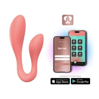 Смарт-вібратор для пар Adrien Lastic Couple Secrets 2.0, 2 мотори, 10 режимів — Переглянути зображення 1