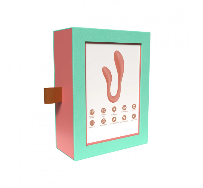 Смарт-вібратор для пар Adrien Lastic Couple Secrets 2.0, 2 мотори, 10 режимів