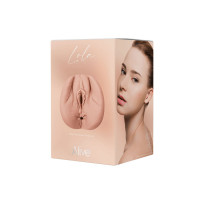 Мастурбатор-вагина + попка Alive Lola Super Realistic Masturbator L Flesh, два канала, реалистик — Просмотреть изображение 7