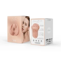 Мастурбатор-вагіна + попка Alive Lola Super Realistic Masturbator L Flesh, два канали, реалістик — Переглянути зображення 6