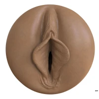 Мастурбатор-вагіна Fleshlight Boost Bang Medium Dark Flesh, плаваючі кільця Turbo Tech — Переглянути зображення 2