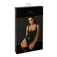 Боді Noir Handmade F333 Powerwetlook body - 3XL — Переглянути зображення 14