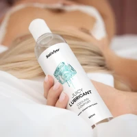 Лубрикант на водній основі Satisfyer Juicy Lubricant Cooling Comfort water based 300 мл — Переглянути зображення 12