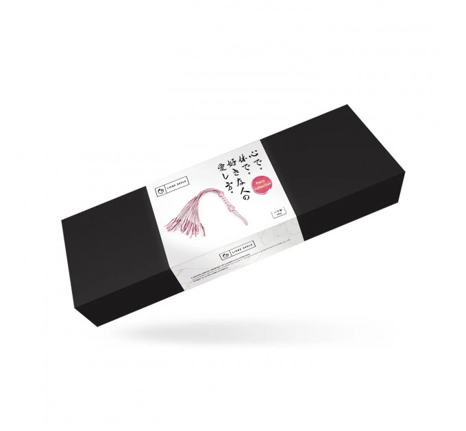 Флогер Liebe Seele White & Pink Leather Whip