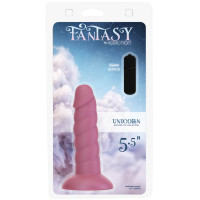 Фалоімітатор Fantasy by Addiction Unicorn Dildo 5.5” Pink, віброкуля в подарунок — Переглянути зображення 4
