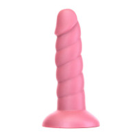 Фалоімітатор Fantasy by Addiction Unicorn Dildo 5.5” Pink, віброкуля в подарунок