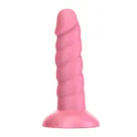 Фалоімітатор Fantasy by Addiction Unicorn Dildo 5.5” Pink, віброкуля в подарунок — Переглянути зображення 1