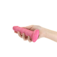 Фалоімітатор Fantasy by Addiction Unicorn Dildo 5.5” Pink, віброкуля в подарунок — Переглянути зображення 3
