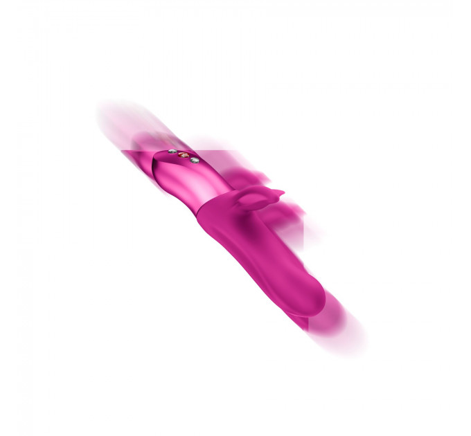 Пульсатор з вібрацією кліторального відростка Fun Factory BI STRONIC FUSION Magenta, 2 мотори