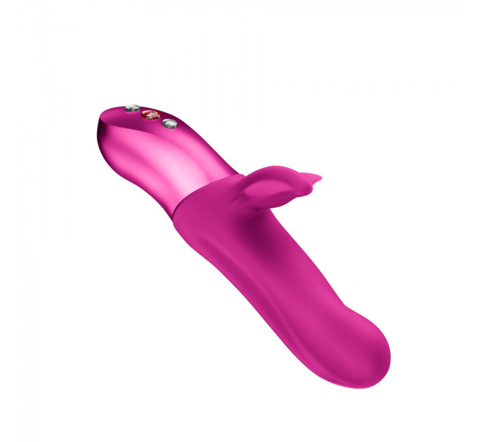 Пульсатор з вібрацією кліторального відростка Fun Factory BI STRONIC FUSION Magenta, 2 мотори