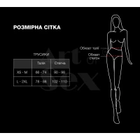 Сексуальні відкриті трусики Art of Sex - Isabell, колір білий, розмір XS-M — Переглянути зображення 6