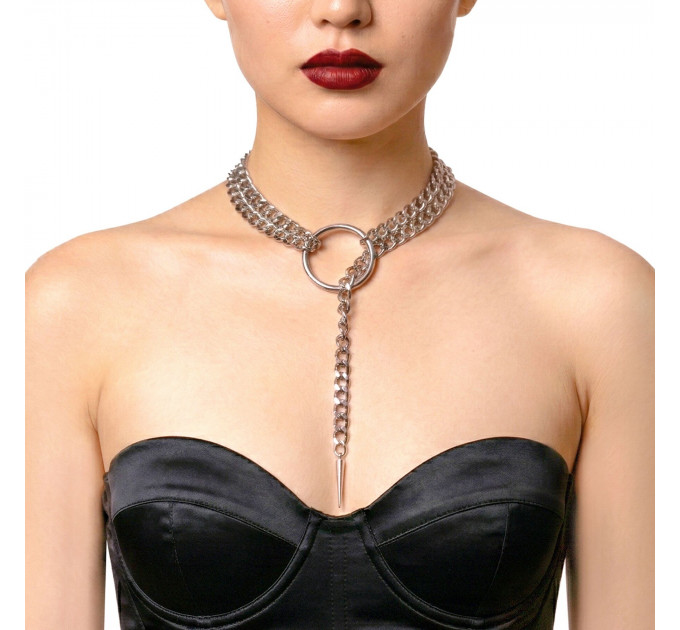 Прикраса на шию Art of Sex - Anaconda, срібло