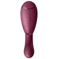 Подвійний вакуумний кліторальний стимулятор з вібрацією Womanizer Next Duo - Dusky Pink — Переглянути зображення 12