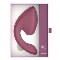 Подвійний вакуумний кліторальний стимулятор з вібрацією Womanizer Next Duo - Dusky Pink — Переглянути зображення 24
