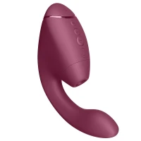 Подвійний вакуумний кліторальний стимулятор з вібрацією Womanizer Next Duo - Dusky Pink — Переглянути зображення 2