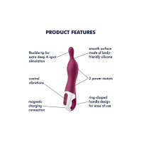 Вибратор для точки А Satisfyer A-Mazing 1 Berry