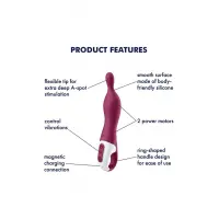 Вібратор для точки А Satisfyer A-Mazing 1 Berry — Переглянути зображення 4