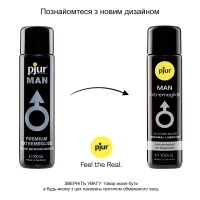 Лубрикант на силіконовій основі pjur MAN Extremeglide 100 мл, густий, довготривалий, економний — Переглянути зображення 3