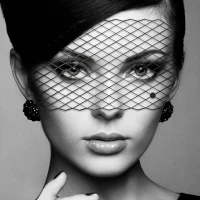 Маска на обличчя Bijoux Indiscrets - Louise Mask, вінілова, клейове кріплення, без зав'язок — Переглянути зображення 2