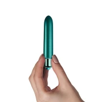Віброкуля Rocks Off RO-90mm Touch of Velvet Peacock Petals матова — Переглянути зображення 2