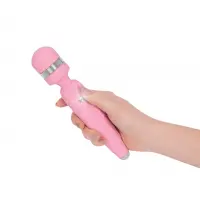 Розкішний вібромасажер PILLOW TALK - Cheeky Pink з кристалом Swarovsky, плавне підвищення потужності — Переглянути зображення 6