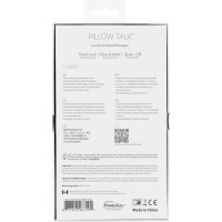 Розкішний вібромасажер PILLOW TALK - Cheeky Pink з кристалом Swarovsky, плавне підвищення потужності — Переглянути зображення 9