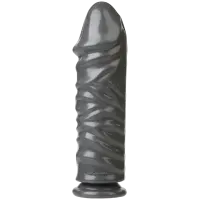 Фалоімітатор для фістингу Doc Johnson American Bombshell Bunker Buster Gun Metal, діаметр 8,1 см