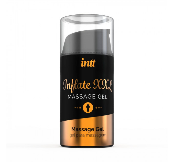 Гель для стимуляції члена Intt Inflate XXL (15 мл) зі смаком кориці, підсилює збудження