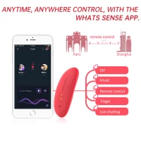 Смарт-вібратор у трусики Magic Motion Nyx Red — Просмотреть изображение 4