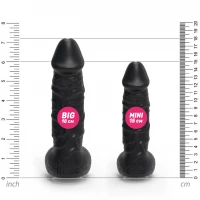 Мило у формі пеніса Pure Bliss MINI Black, крафтове мило-член, натуральне — Переглянути зображення 5
