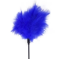 Лоскітка з пером індика Art of Sex – Feather Paddle, синя — Переглянути зображення 2