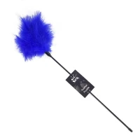 Лоскітка з пером індика Art of Sex – Feather Paddle, синя — Переглянути зображення 1