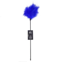 Лоскітка з пером індика Art of Sex – Feather Paddle, синя — Переглянути зображення 3