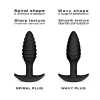 Анальна пробка Dorcel SPIRAL PLUG, діаметр 3 см, силікон — Переглянути зображення 4