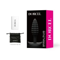 Анальна пробка Dorcel SPIRAL PLUG, діаметр 3 см, силікон — Переглянути зображення 3