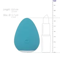 Вібратор для клітора Cala Azul – Carla Clitoris Stimulator, компактний, 10 режимів — Переглянути зображення 8
